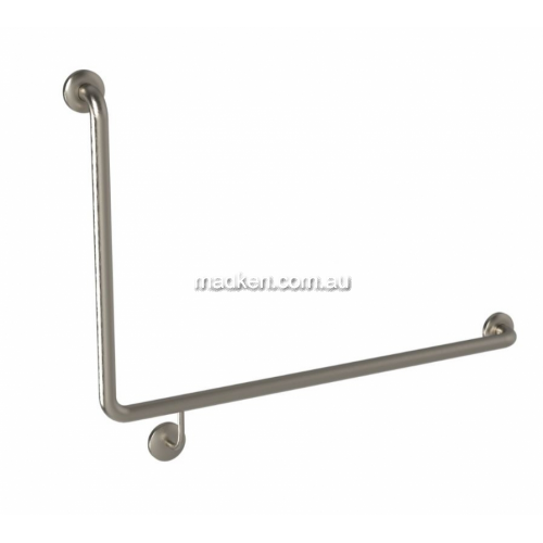 View 832-BN Toilet Grab Rail 90 Degree Right Hand details.