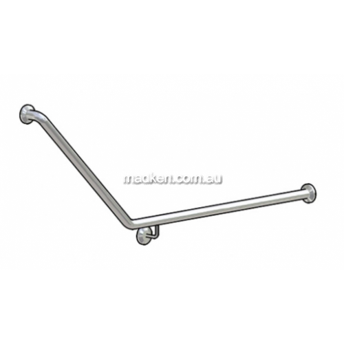 View 832 Grab Rail Rear Wall 45 Degree Right Hand details.