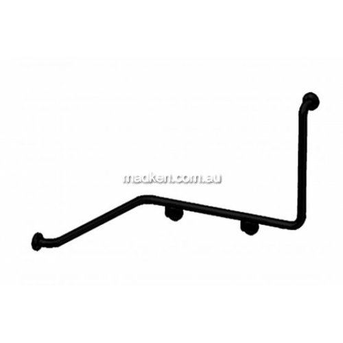 View 832-MB Corner Toilet Grab Rail 90 Degree Left Hand details.