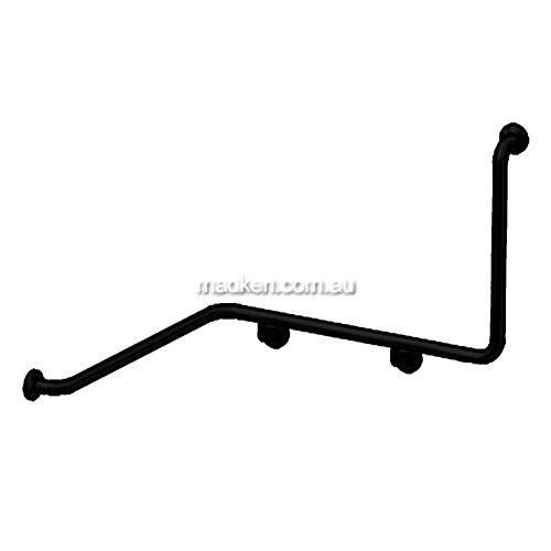 832-MB Corner Toilet Grab Rail 90 Degree Right Hand