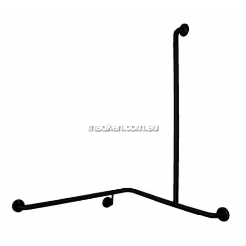 View 832-MB Shower Corner Grab Rail Left Hand details.