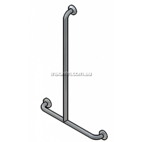 View 832 Shower T-Bar Grab Rail Centre Fix details.