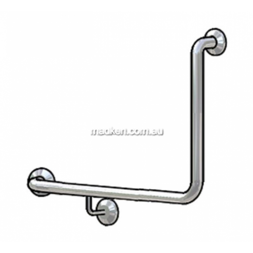 View 832B-4 Ambulant Toilet Grab Rail Left Hand details.