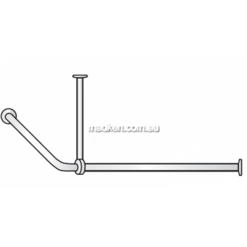 View 953 Corner Shower Curtain Rail details.