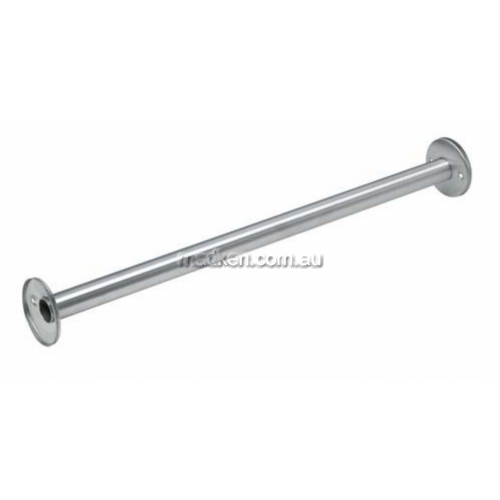 View 953 Straight Shower Curtain Rail Exposed Fix details.