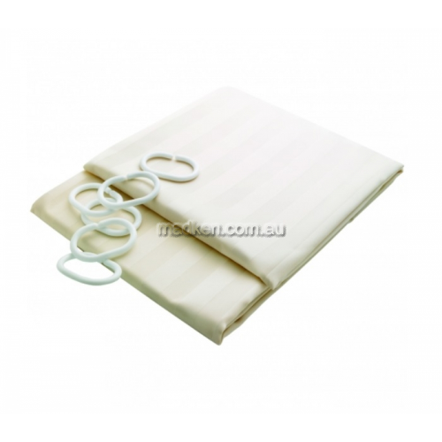 View 9537 Shower Curtain with Hooks details.