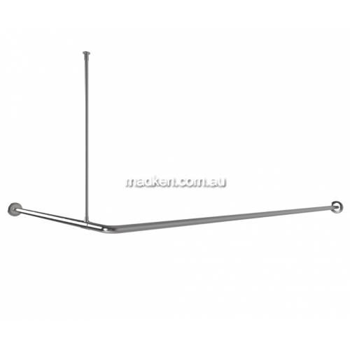 View 9538 Corner Shower Curtain Rail Right Hand details.