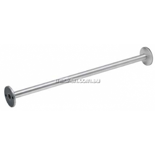 9538 Straight Shower Curtain Rail Concealed Fix