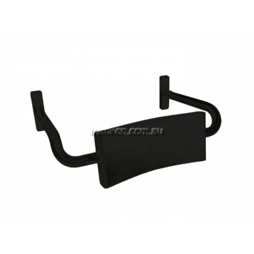 View 9572-MB Toilet Backrest Curved details.