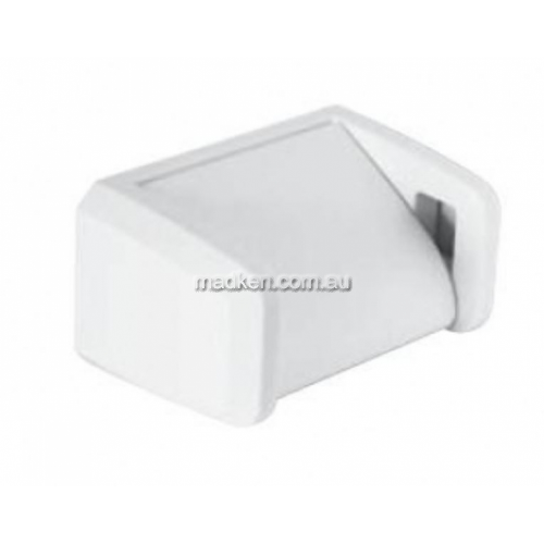 View 5044 Single Toilet Roll Holder Hooded details.