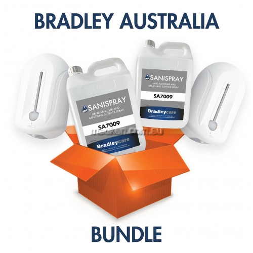 View Sanitiser Bundle Spray Sanitiser Dispensers and Spray Refill details.