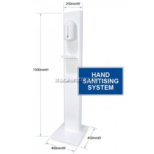 View 68010 Soap and Sanitiser Stand with Drip Tray - LAST STOCK details.