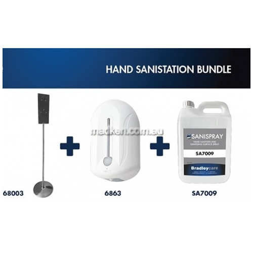 View Stand Dispenser and Spray Refill Bundle details.