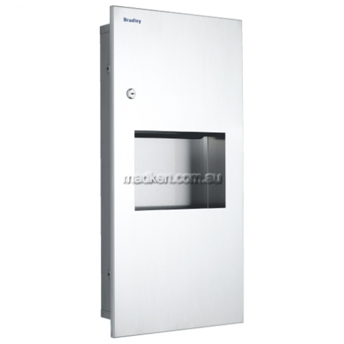 2297A Combo Unit Towel and Waste Receptacle 8L