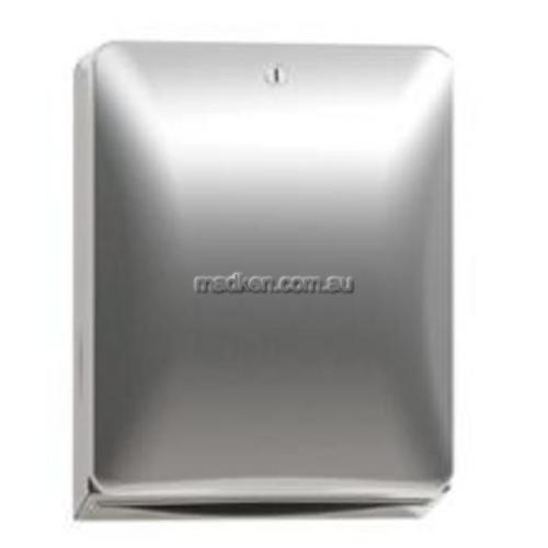 View 2A10 Paper Towel Dispenser Curved details.