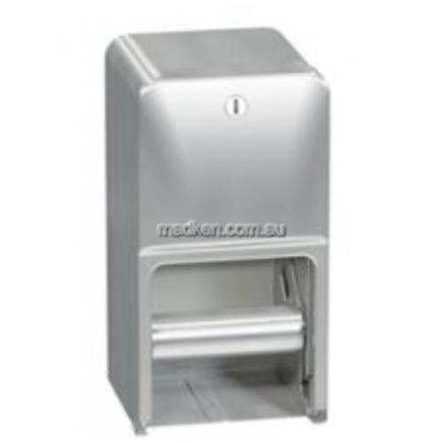 View 5A10 Toilet Roll Dispenser Double details.