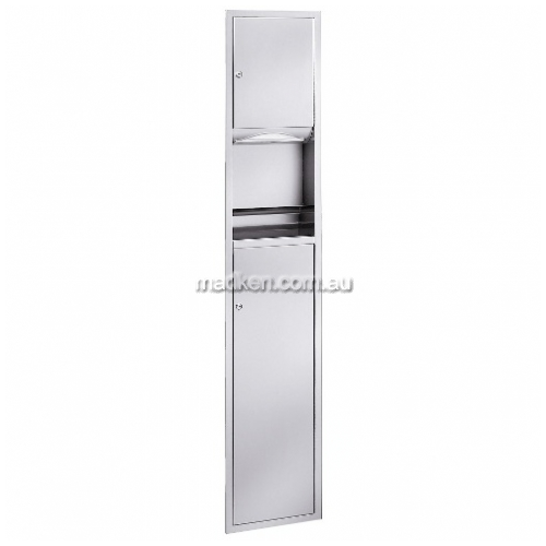 View 225 Combo Unit Towel Dispenser and Bin 40L details.