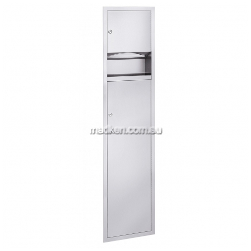 2251 Combo Towel Dispenser and Waste Bin 28L