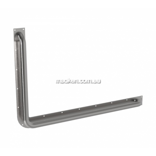 SA72BP Toilet Grab Rail 90 Degree Right Hand Anti-Ligature