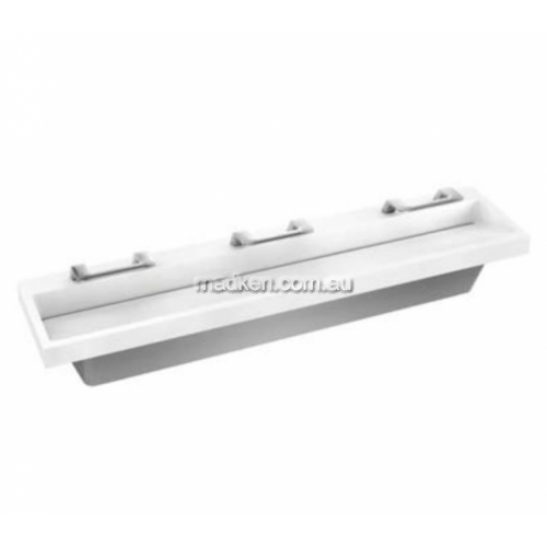 Triple Basin with Washbar Technology