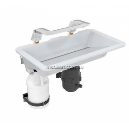 View WashBar WB1 with Evero Undermount details.