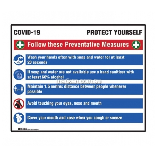 View COVID-19 Prevention Multi-Message Sign details.