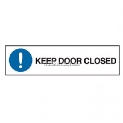 View Brady 84282 Keep Door Closed Sign details.
