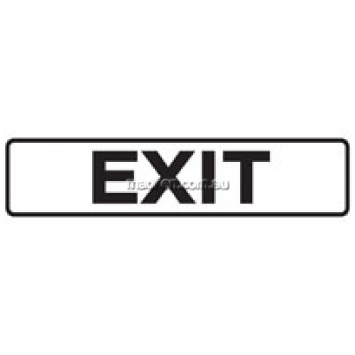 View Brady 842404 Luminous Exit Sign Self Adhesive  details.