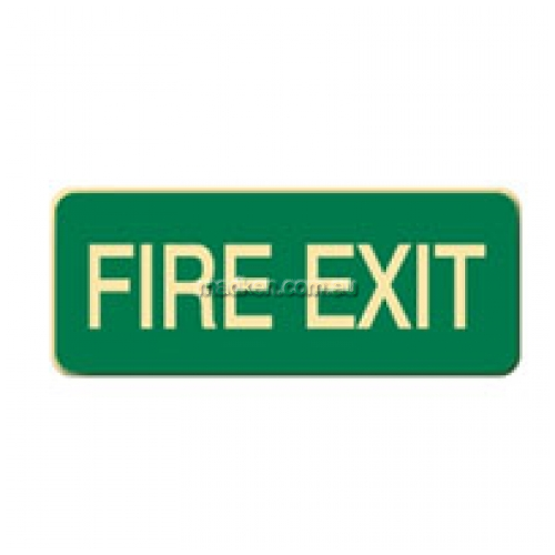 View Fire Exit Floor Sign - LAST STOCK details.