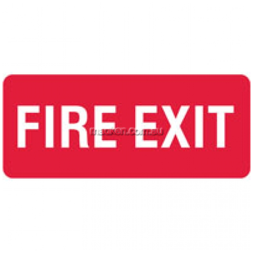 View Fire Exit Sign details.