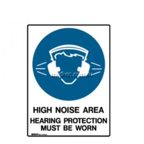 View High Noise Area Hearing Protection Must Be Worn details.