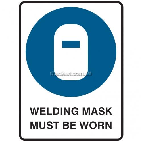 View Welding Mask Must Be Worn details.