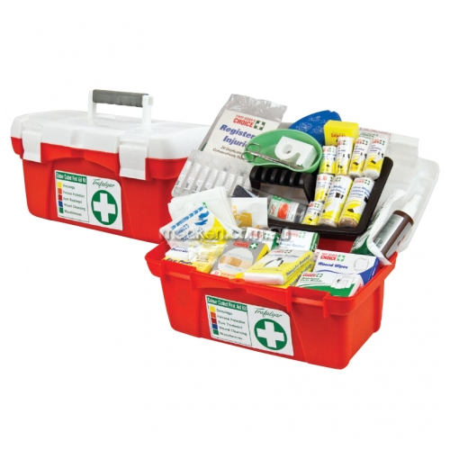 National Workplace First Aid Kit Portable Hard Case