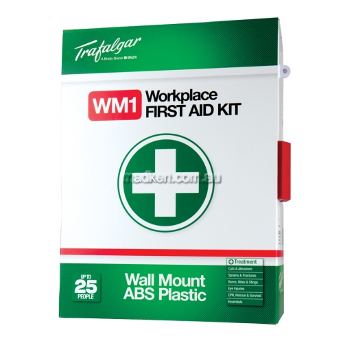 View Wall Mounted Workplace First Aid Kit details.