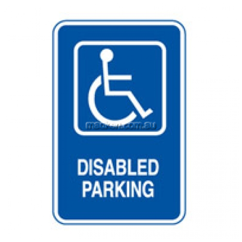View Disabled Parking Sign details.