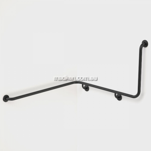 687468B 90 Degree Angled Grab Rail 1100x1030 Left Hand