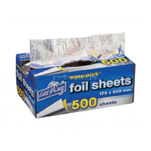 Heavy Duty Foil Sheets Pre-Cut Small