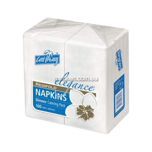 View Redifold Dinner Napkins White details.