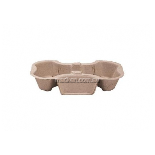 2 Cup Drink Carry Tray Holder