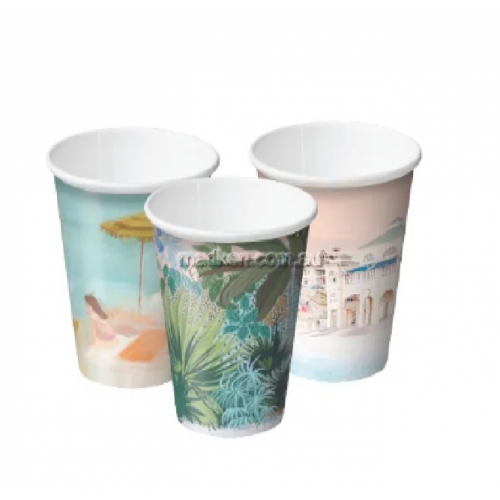 View Combo Single Wall Coffee Cups 8oz details.