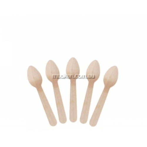 CA-WCT Wooden Teaspoons Single Use