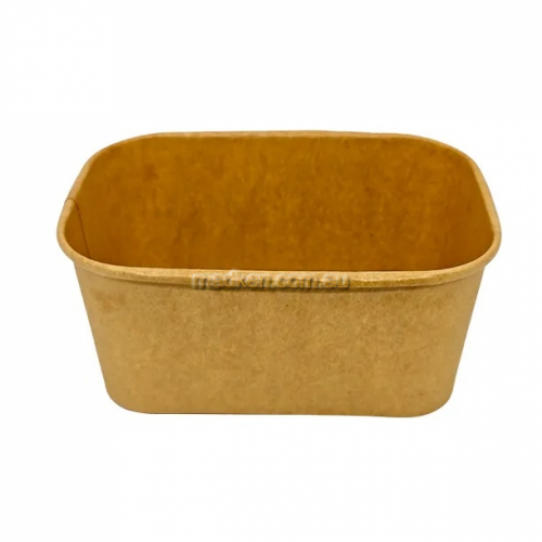 View CA-RECK1000 Rectangular Paper Food Container 1000mL details.