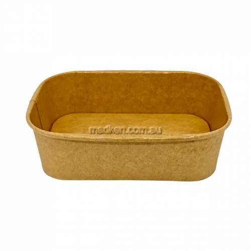 View CA-RECK650 Rectangular Paper Food Container 650mL details.