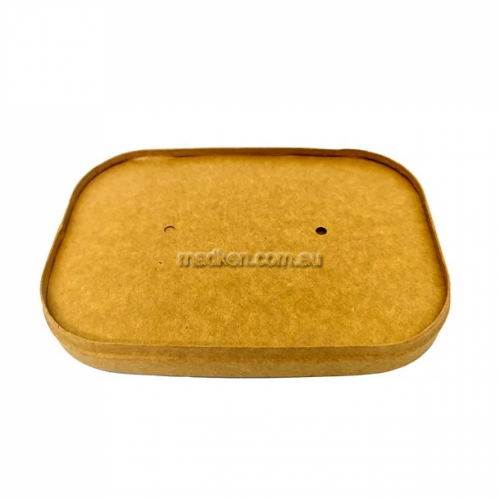 CA-RECKLID Rectangular Paper Food Container Lids