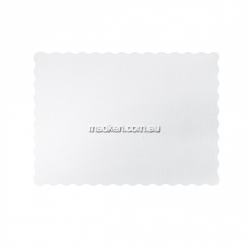 Regular Tray Mat Scalloped Edge