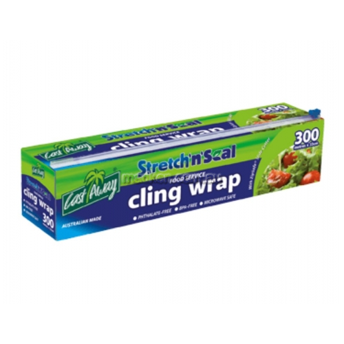 View CW300RT Cling Wrap Large 300m x 33cm details.