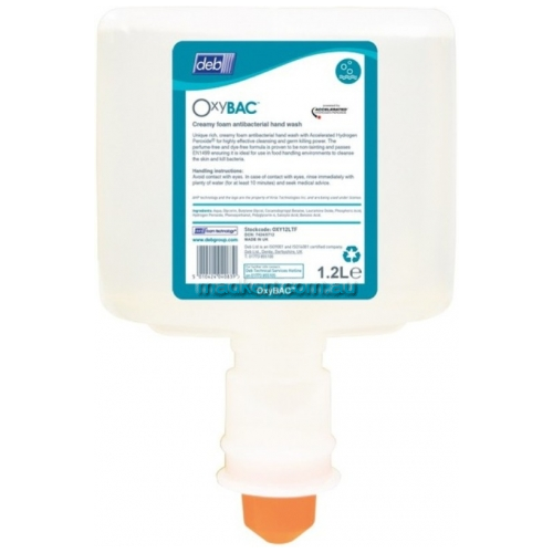 View OXY12LTF Hand Wash Antibacterial Foam details.