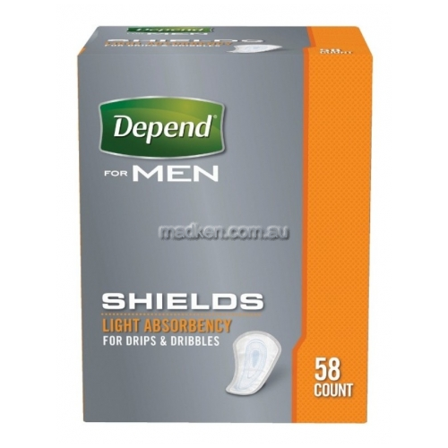 Shields For Men Light Incontinence Pads