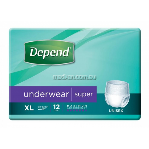View Underwear Unisex, Extra Large details.