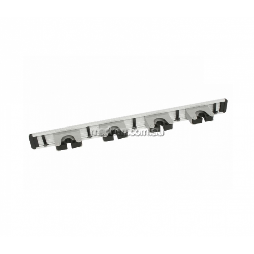11800 Universal Mop and Broom Holder on Rail